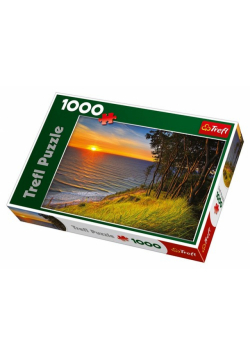 Puzzle Bałtyk o zachodzie słońca 1000