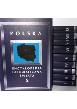 Encyklopedia Geograficzna Świata ,Zestaw 10 książek