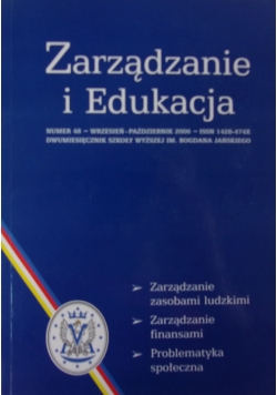 Zarządzanie i edukacja