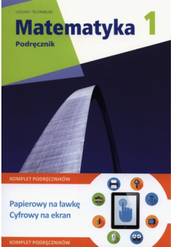 Matematyka z plusem 1 Podręcznik Zakres podstawowy + multipodręcznik