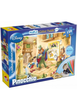 Puzzle dwustronne Pinokio 150