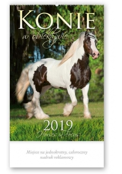 Kalendarz 2019 Reklamowy Konie w obiektywie RW22