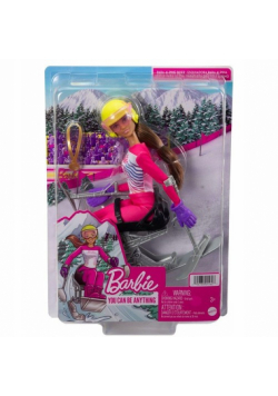 Barbie Lalka sporty zimowe mix