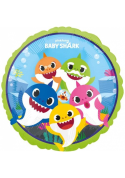 Balon foliowy Baby Shark standard 43cm