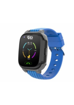 Smartwatch dla dziecka z lokalizacją GPS KiDiZ Top niebieski