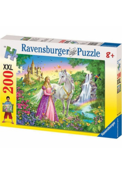 Puzzle Księżniczka z koniem 200 XXL