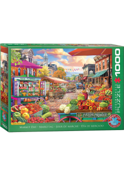 Puzzle 1000 Main Street Market Day 6000-5860