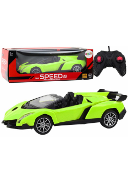 Auto sportowe RC 1:18 zielone