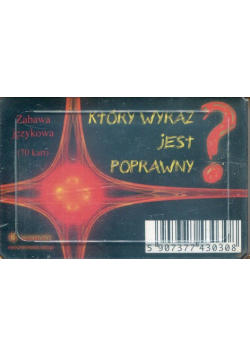Który wyraz jest poprawny Karty