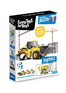 Puzzle 3D Spychacz