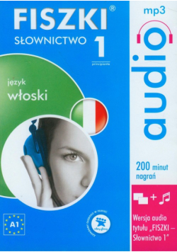 FISZKI audio Język włoski Słownictwo 1 CD