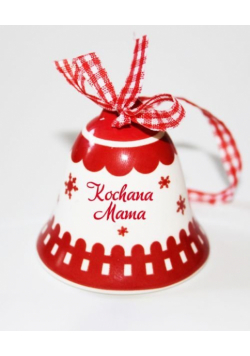 Dzwonek świąteczny - kochana mama