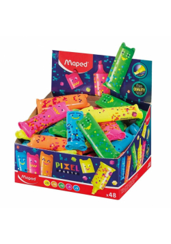 Zakreślacz mini Pixel Fluo mix (48szt) MAPED