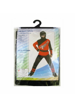 Strój Dragon Ninja rozmiar 110-120cm