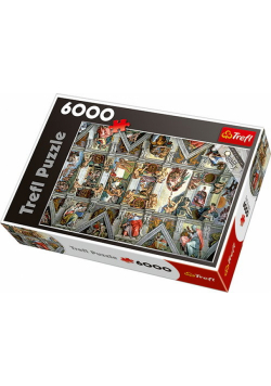 Puzle Sklepienie Kaplicy Sykstyńskiej 6000