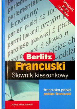 Francusko Polski Polsko Francuski Słownik