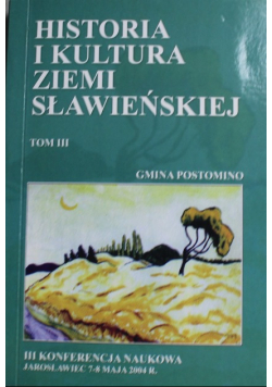 Historia i kultura ziemi sławieńskiej Tom III