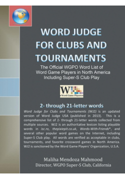 Word Judge for Clubs and Tournaments
