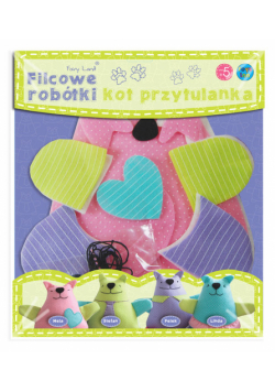 Filcowe robótki Kot przytulanka Mela