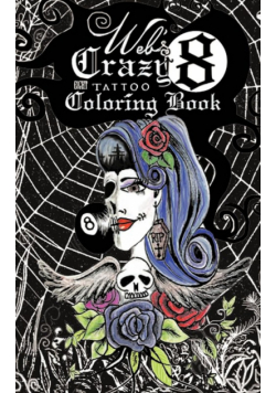 Web's Crazy 8 Tattoo Coloring Book