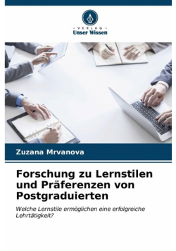 Forschung zu Lernstilen und Präferenzen von Postgraduierten