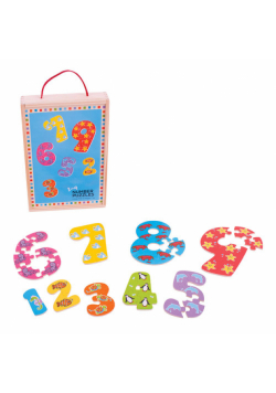 Puzzle cyferki od 1 do 9