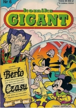 Komiks gigant Nr 6 Berło czasu