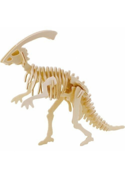Puzzle drewniane 3D Parasaurolophus