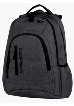 Plecak młodzieżowy CoolPack Mercator Snow Black 31L
