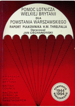 Pomoc lotnicza Wielkiej Brytanii dla Powstania Warszawskiego