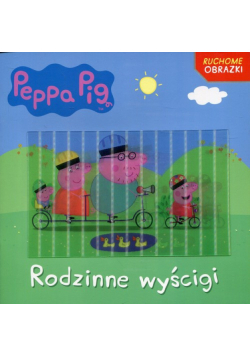 Swinka Peppa Rodzinne wyścigi Ruchome obrazki