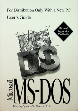 Users Guide microsoft ms  dos