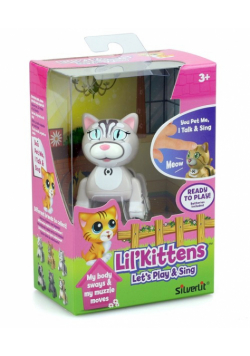 Lil'Kittens szaro biały