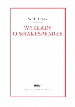 Auden W.H. - Wykłady o Shakespearze