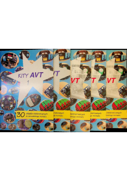 Kity AVT  30 układów elektronicznych Tom  1 do 5