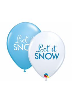 Balon Let It Snow 6szt