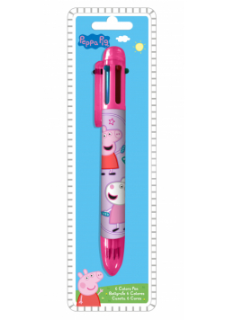 Długopis 6 kolorów Peppa Pig PP17108