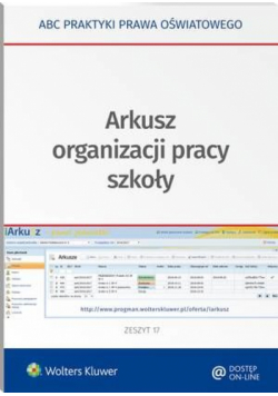 Arkusz organizacji pracy szkoły