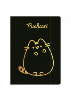 Paczka Teczka A4 z gumką Pusheen Gold 10 szt.