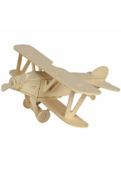 Puzzle drewniane 3D Samolot