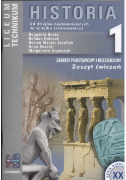 Historia 1 zeszyt  ćwiczeń