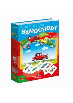 Puzzle magnetyczne Samochody