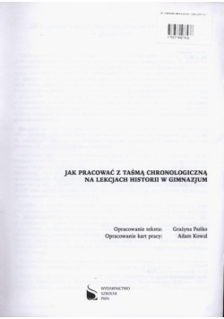 Jak pracować taśmą chronologiczną na lekcjach historii w gimnazjum