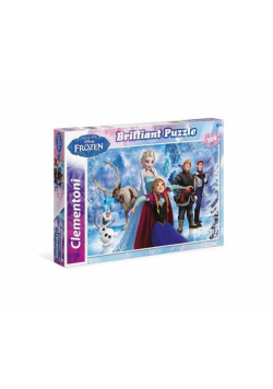 Puzzle błyszczące Kraina Lodu 104