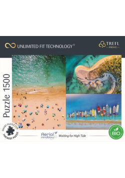 Trefl Puzzle 1500 UFT Aerial Mindblow: Waiting for High Tide
