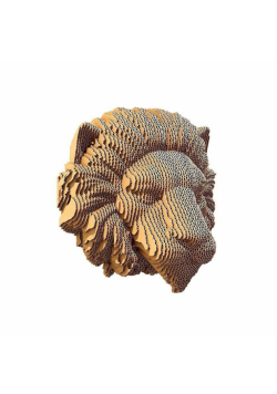 Puzzle ścienne 3D kartonowe - Lew