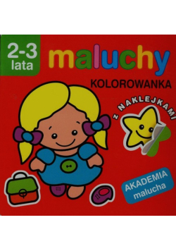 Maluchy Kolorowanka z naklejkami 2-3 lata