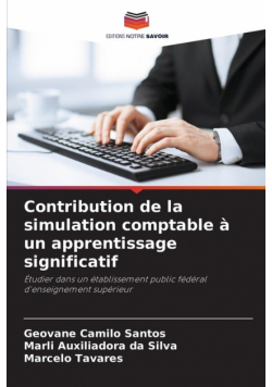 Contribution de la simulation comptable à un apprentissage significatif