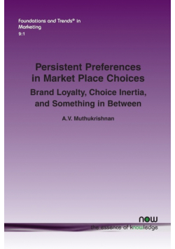 Persistent Preferences in Market Place Choices
