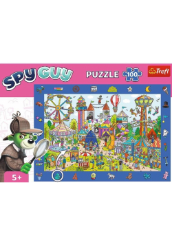Puzzle 100 Obserwacyjne - Spy Guy Miasteczko TREFL